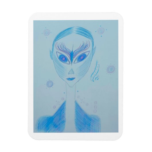 Aaron Galactic Being マグネット (縦)