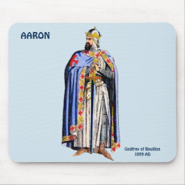 AARON ~ Godfrey Bouillon Costume~Personalised マウスパッド