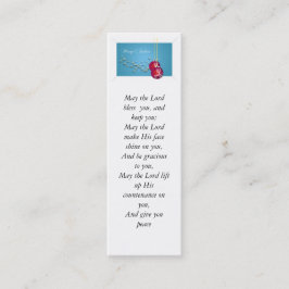 Aaronicの天恵およびメリークリスマスの名刺 スキニー名刺