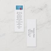 Aaronicの天恵およびメリークリスマスの名刺 スキニー名刺 (正面/裏面)