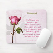 Aaronicの天恵のバラの英語 マウスパッド (マウス)