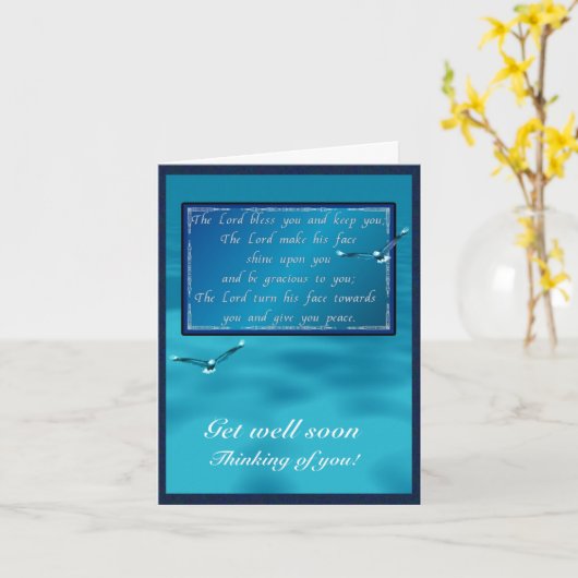 Aaronic blessing! カード (黄色い花)