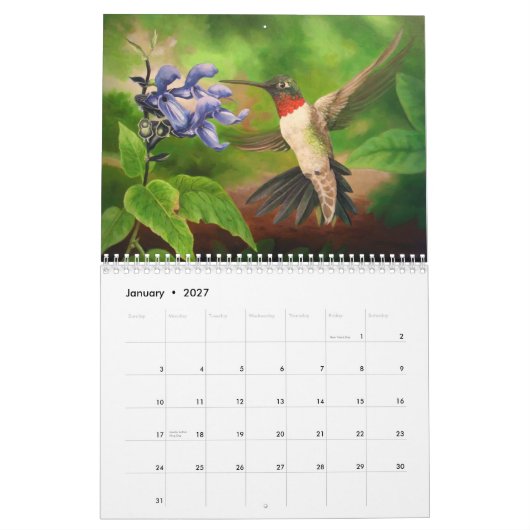 Aartvarksのスタジオによる2014年の芸術のカレンダー カレンダー (1月 2027)