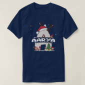 Aarya Christmasw Aarya Name for funny Xmas Tシャツ (デザイン正面)