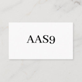AAS9 名刺