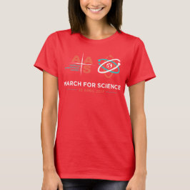 AAS + March for Science；海軍 Tシャツ