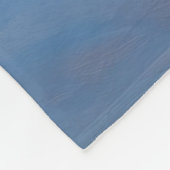 Aaskan Malamute雪のクリスマスを許可 フリースブランケット (角)