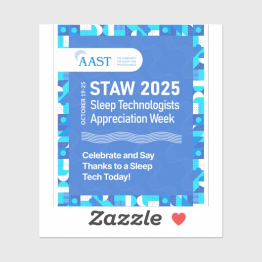 AAST 2025 STAWステッカー シール (シート)