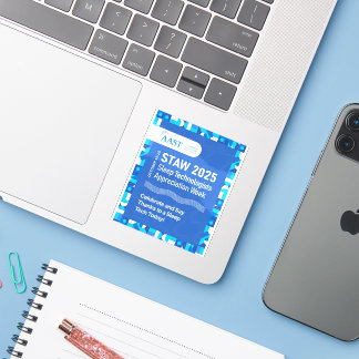 AAST 2025 STAWステッカー シール