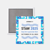 AAST 2025 STAW マグネット (正面/裏面)
