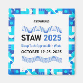 AAST 2025 STAW Magnet マグネット (正面)