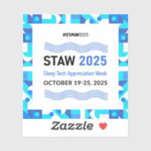 AAST 2025 STAW Sticker シール (シート)