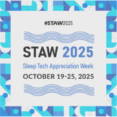 AAST 2025 STAW Sticker シール (正面)