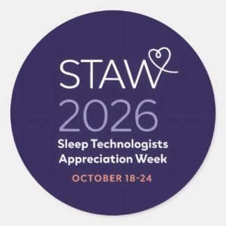 AAST 2026 STAW 丸型ステッカー ラウンドシール