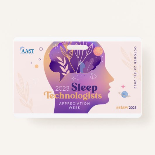 AAST STAW 2023バッジ バッジ (正面)