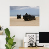 AAV7A1水陸両用突撃機 ポスター (ホームオフィス)