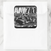 AAV-7A1スクエアステッカー スクエアシール (バッグ)