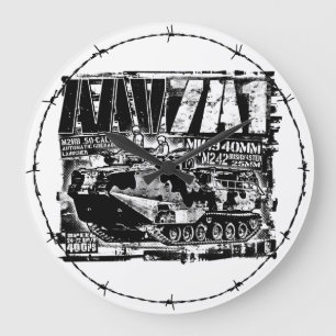 AAV-7A1大時計用アクリル壁時計 ラージ壁時計