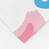 ABかわいい総括的なABDLの総括的なベビー毛布 フリースブランケット (角)