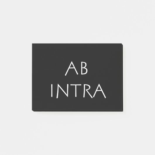 Abイントラ ポストイット (正面)