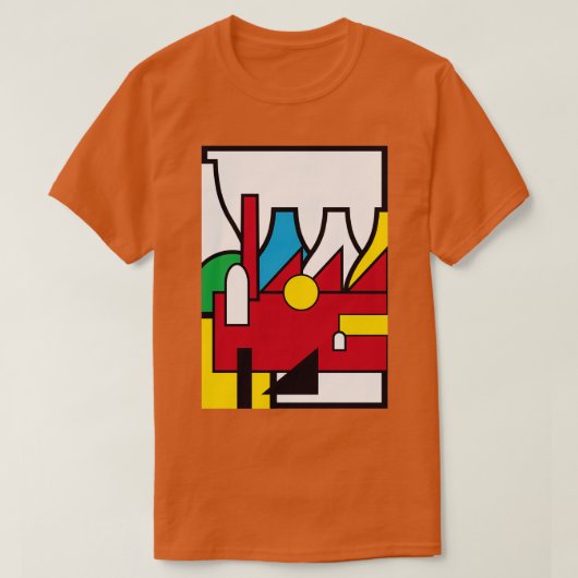 ABストークオントレントアブストラック Tシャツ (デザイン正面)