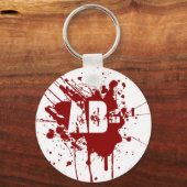 AB陰性血液型献血バンパイアゾンビ キーホルダー (正面)