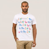 AB/の大人のベビーのティーのかわいいワイシャツABDL Tシャツ (正面フル)