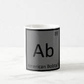 Ab - アメリカン・ボブテイル 化学元素周期表 コーヒーマグカップ (中央)