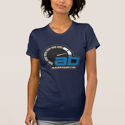 AB -小柄い女性 Tシャツ (正面)