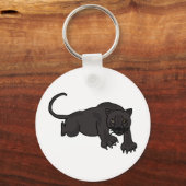 AB – 飛び跳ねるパンサー キーホルダー (正面)