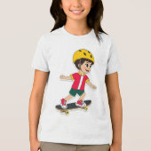 Ab auf die Skaterbahn トライブレンドＴシャツ (正面)