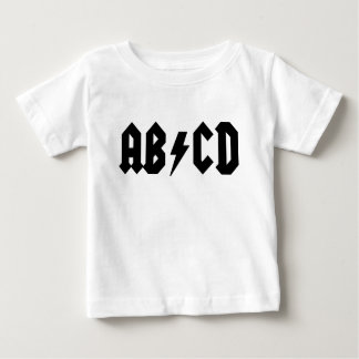 AB/CDのベビーのワイシャツ ベビーTシャツ