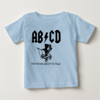 AB/CD- AC/DCのベビーを話す約それらのために ベビーTシャツ
