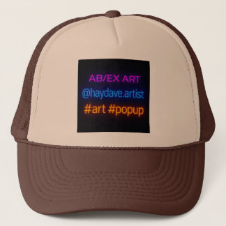 AB/EX Pop-Up Trucker Hat キャップ