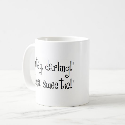 ab fab コーヒーマグカップ (正面左)