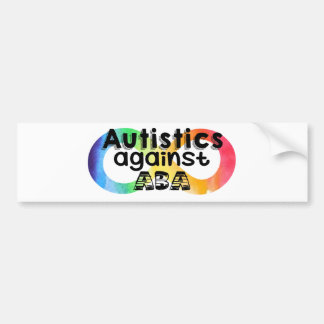 ABAに対するAutistics バンパーステッカー