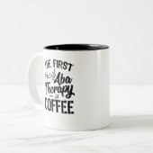ABAのルールセラピーはコーヒー ツートーンマグカップ (正面左)