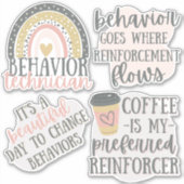 ABAスタンプ、行動アナリストギフト、行動テクノロジー シール (正面)