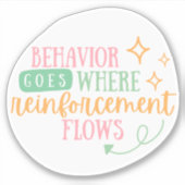 ABAスタンプ， Behavior Tech, BCBA, ABA gift, シール (正面)