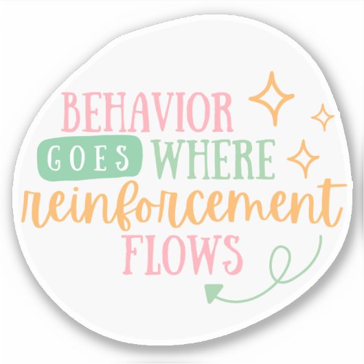 ABAスタンプ， Behavior Tech, BCBA, ABA gift, シール (正面)