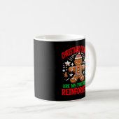 ABAセラピスト行動アナリストセラピークリスマス コーヒーマグカップ (正面右)