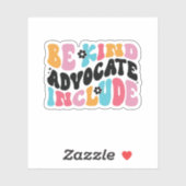 ABAセラピスト、自閉症意識、ADHD シール (シート)