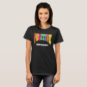 Abaセラピー行動アナリスト包摂行動An Tシャツ (正面フル)