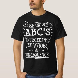 ABA Applied BehaviorセラピストおもしろいThank You Ana Tシャツ