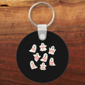 Aba Halloween Behavior Fall Applied Behavior Ysis  キーホルダー (正面)