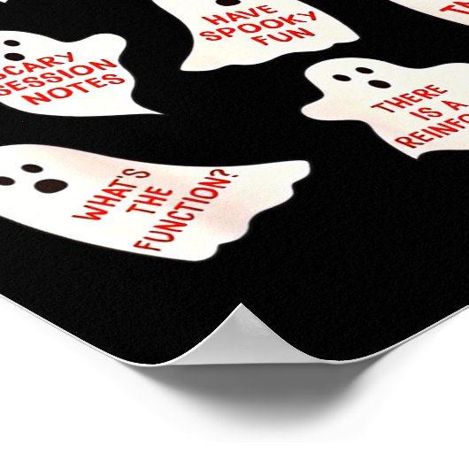 Aba Halloween Behavior Fall Applied Behavior Ysis  ポスター (角)