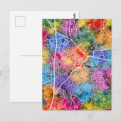 Aba Nigeria City Map ポストカード (正面/裏面)