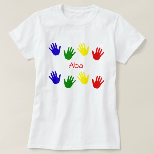 Aba Tシャツ (デザイン正面)