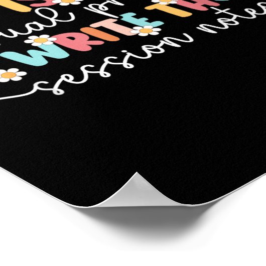 Aba Therapist Aba Therapy Applied Behavior Analysi ポスター (角)