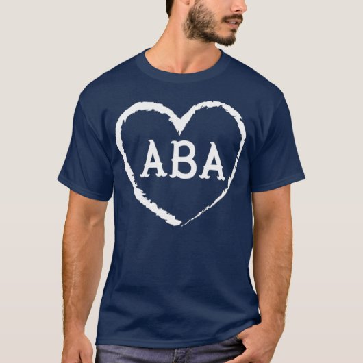 ABA Therapy Gift for Behavior Analyst Womens ABA Tシャツ (正面)